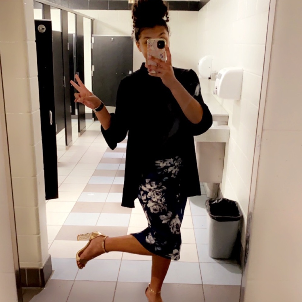 Black high Low top